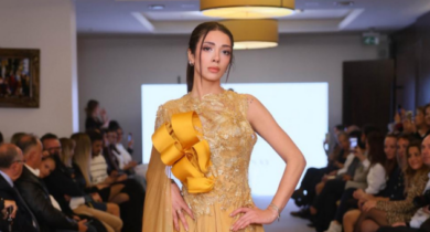 Рокля от туската дизайнерка Büşra Canay